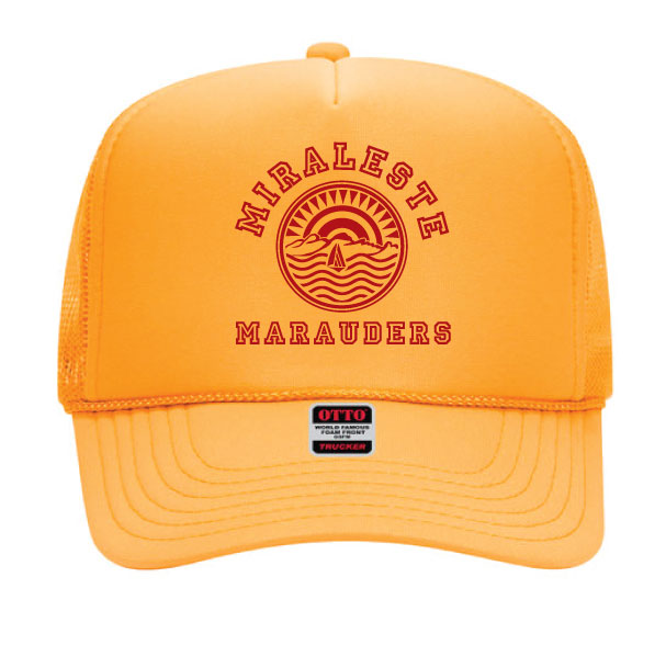 Hall - Trucker Hat - Gold