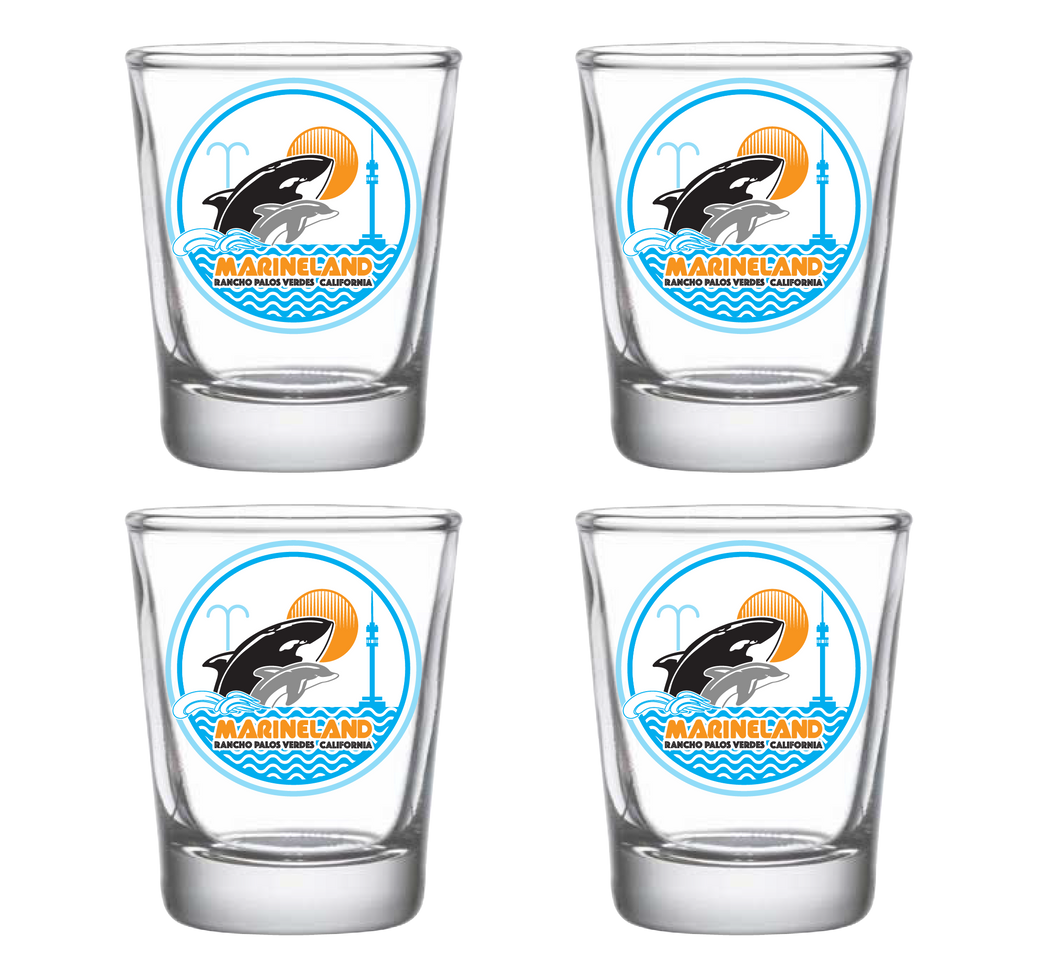 Marineland Shot Glass - 4 Pack