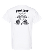 Load image into Gallery viewer, Hermosa Beach&#39;s Poop Deck Bar - White Short Sleeve
