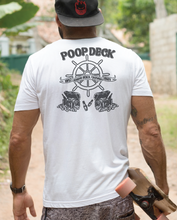 Load image into Gallery viewer, Hermosa Beach&#39;s Poop Deck Bar - White Short Sleeve
