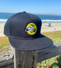 Load image into Gallery viewer, Mean Gulls Twill Snap Back Hat
